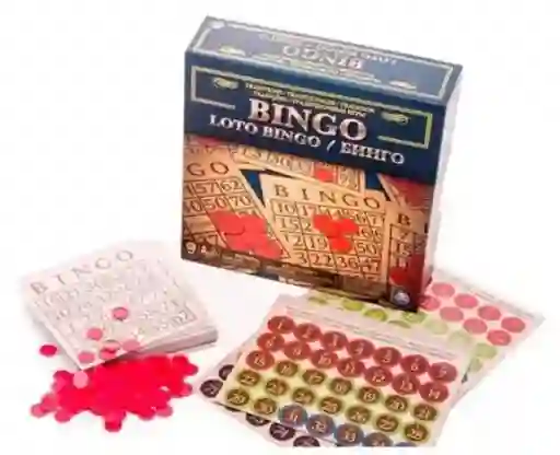 Bingo Loto Bingo Tradicional Madera * 17 Cartones