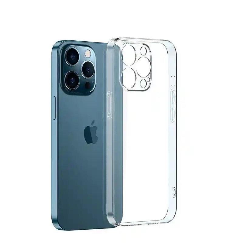 iPhone Estuche Transparente Con Proteccion De Camara13 Pro Max