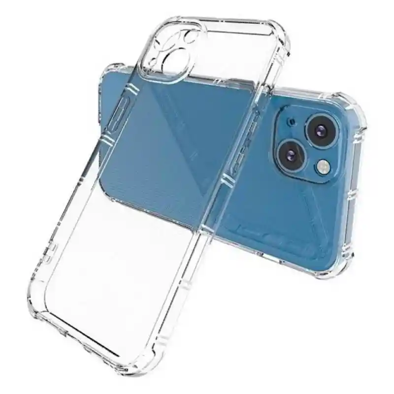 iPhone Estuche/Funda Transparente Con Proteccion De Camara Para13 Mni