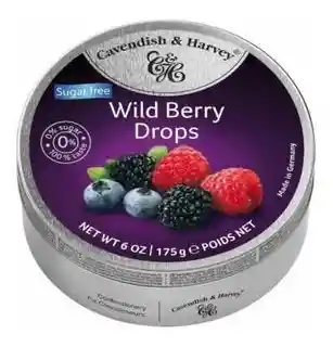 Cavendish & Harvey Wild Berry Drops 175g Sugar Free