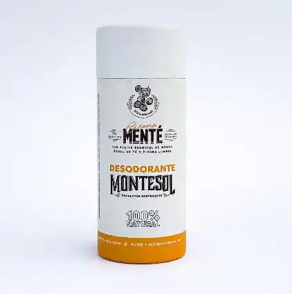 Desodorante En Barra Montesol Natural