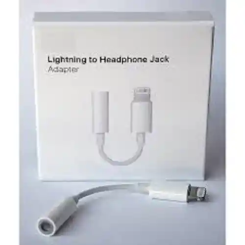 Adaptador Compatible Iphone Lightning A Jack 3.5mm, 6 7 8 10 X 11 Ipad
