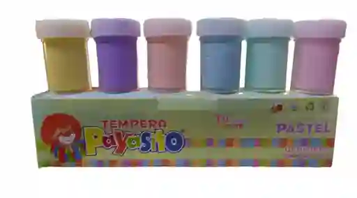 Payasito Temperacolor Pastel X6unidades