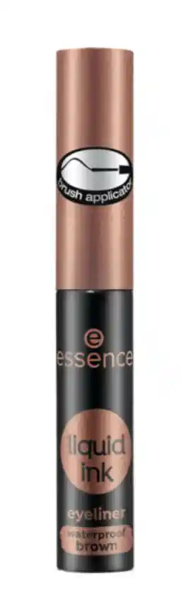 Essence Delineador Liquido Vegano Resistente Al Agua Marrón