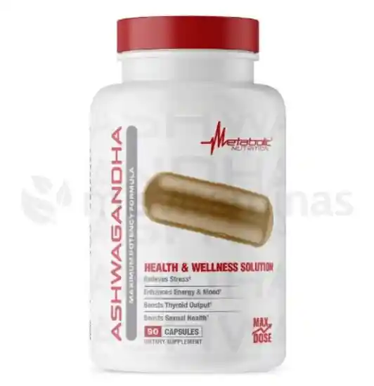 Ashwagandha 90 Capsulas Metabolic