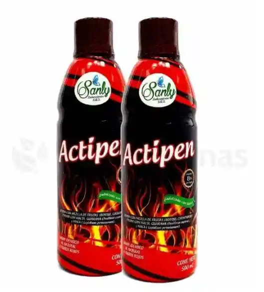 Combo De Actipen Dos Botellas Sanly