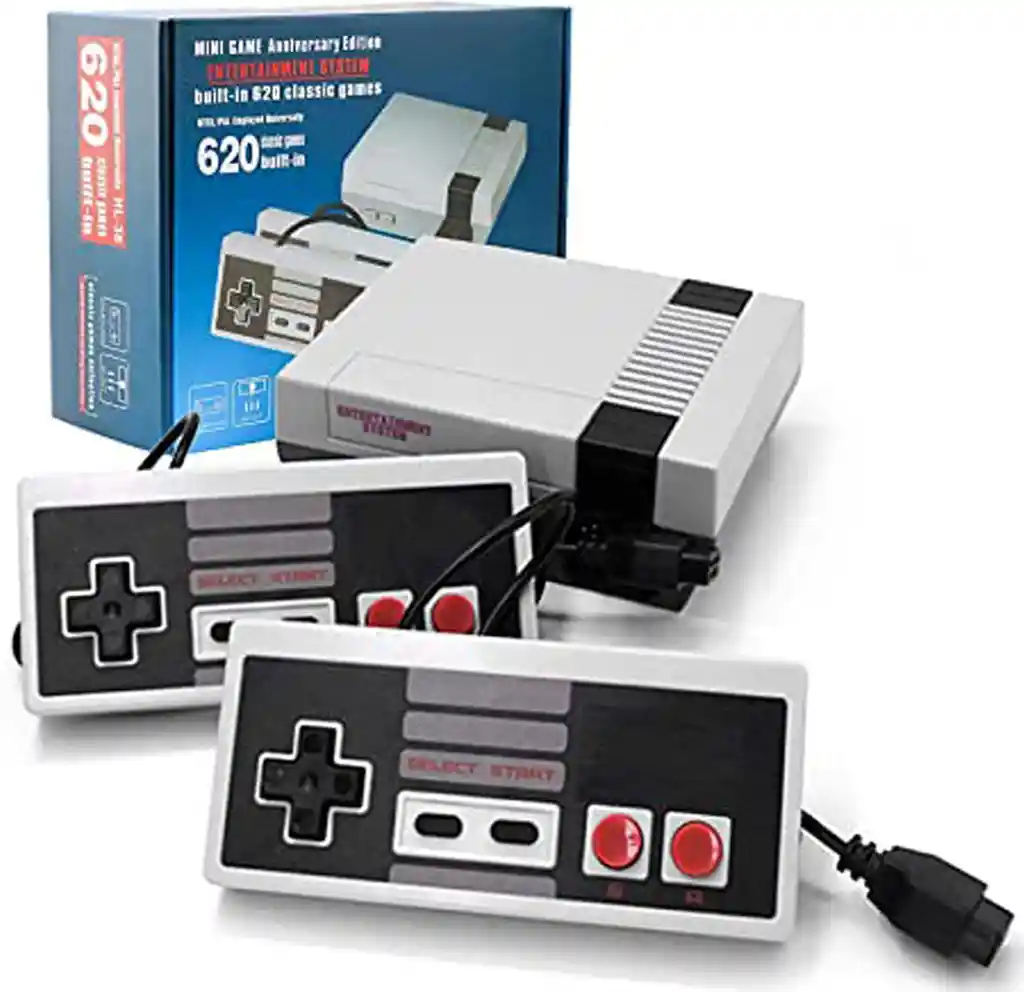 Mini Consola Clásica Retro Family Video 620 Juegos Para Tv