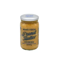 Peanut Butter Crema De Mani Crunchy Con Trozos De Mani