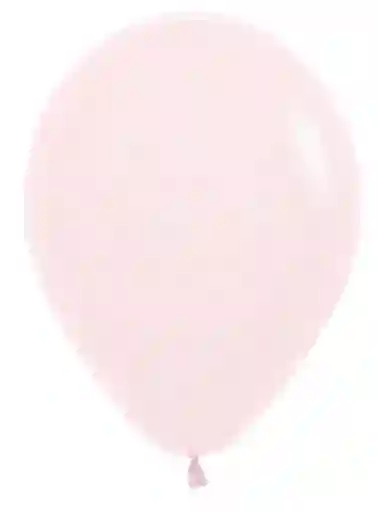 Bomba Globo Biodegradable De Latex Rosa Pastel R9 (23cm)