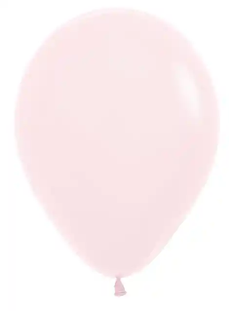 Bomba Globo Biodegradable De Latex Rosa Pastel R9 (23cm)