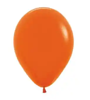 Bomba Globo Biodegradable De Latex Naranja R12