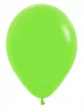 Bomba Globo Biodegradable De Latex Verde Lima R12