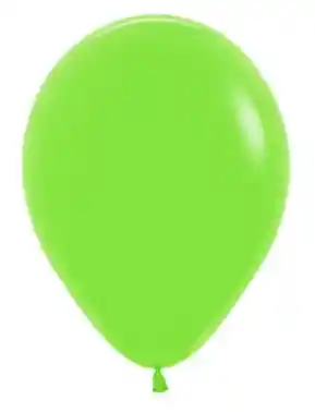 Bomba Globo Biodegradable De Latex Verde Lima R12