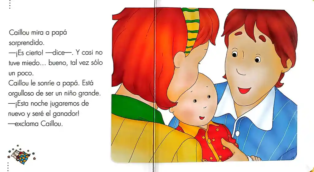 Libro Para Niños Hora De Dormir Caillou Buenas Noches Niñas