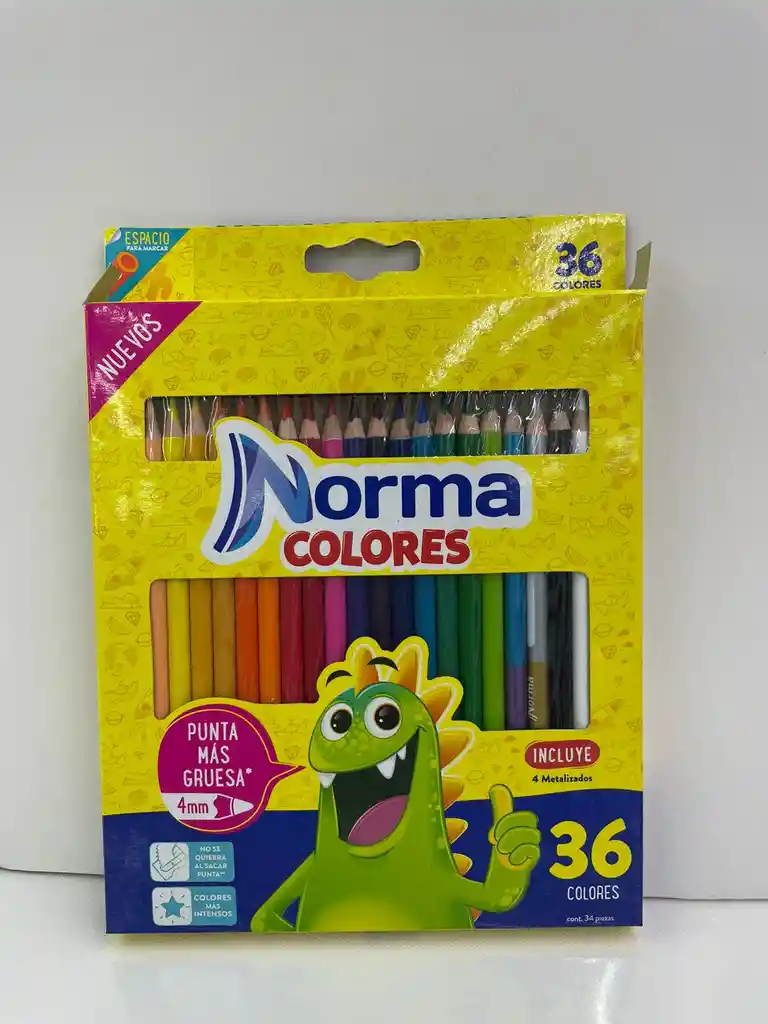 Norma Coloresx 36 Und.