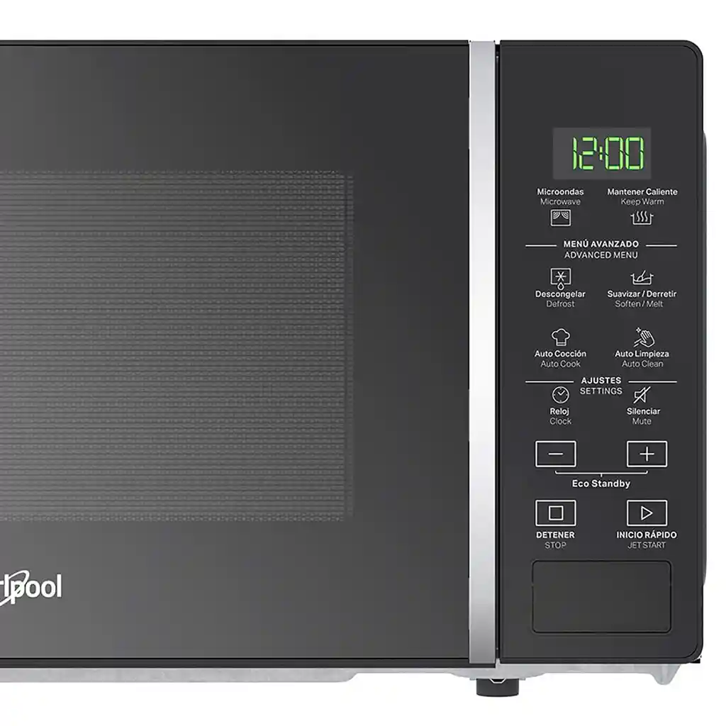 Whirlpool Horno Microondas0.7 Ft Negro | Wm1807B