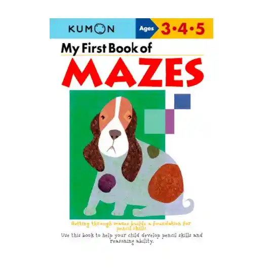 Kumon Libro Niños Laberintos Didáctico Inglés