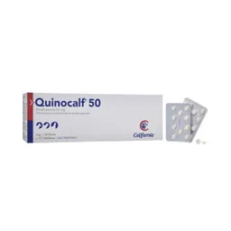 Quinocalf 50mg Enrofloxacina Blister 10