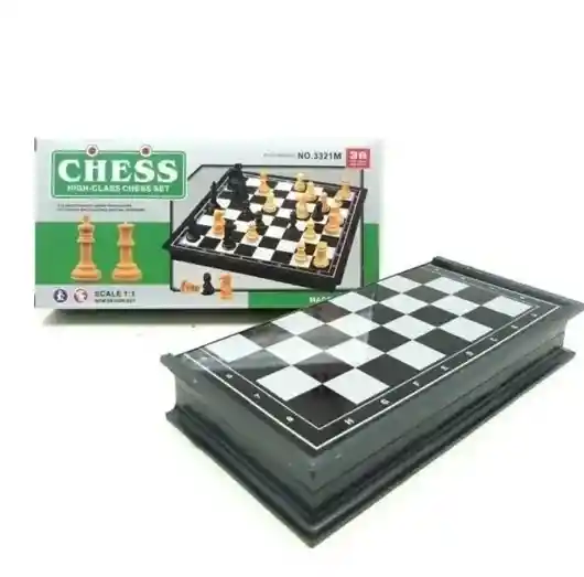 Ajedrez Profesional Juego De Mesa Mediano Entretenimiento Ref 3321