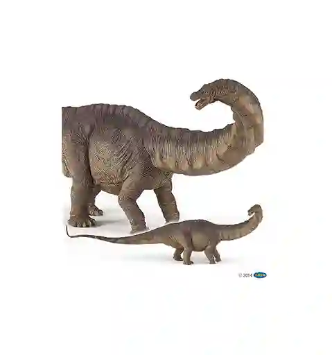 Figura Dinosaurio Animales Apatosaurus Pintado A Mano Niños