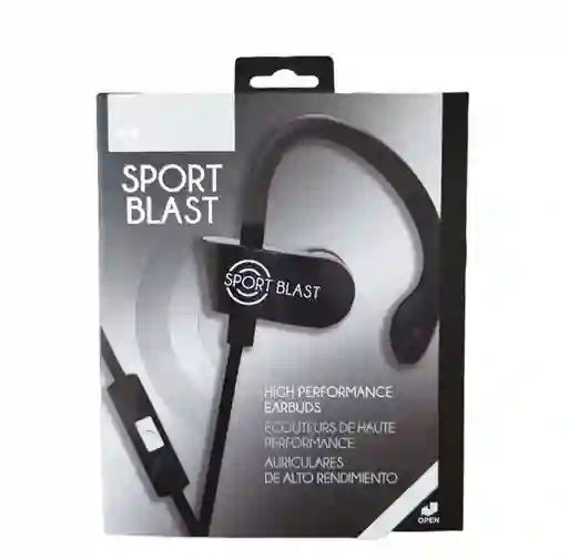 Audífonos Sport Blast Manos Libres Negros