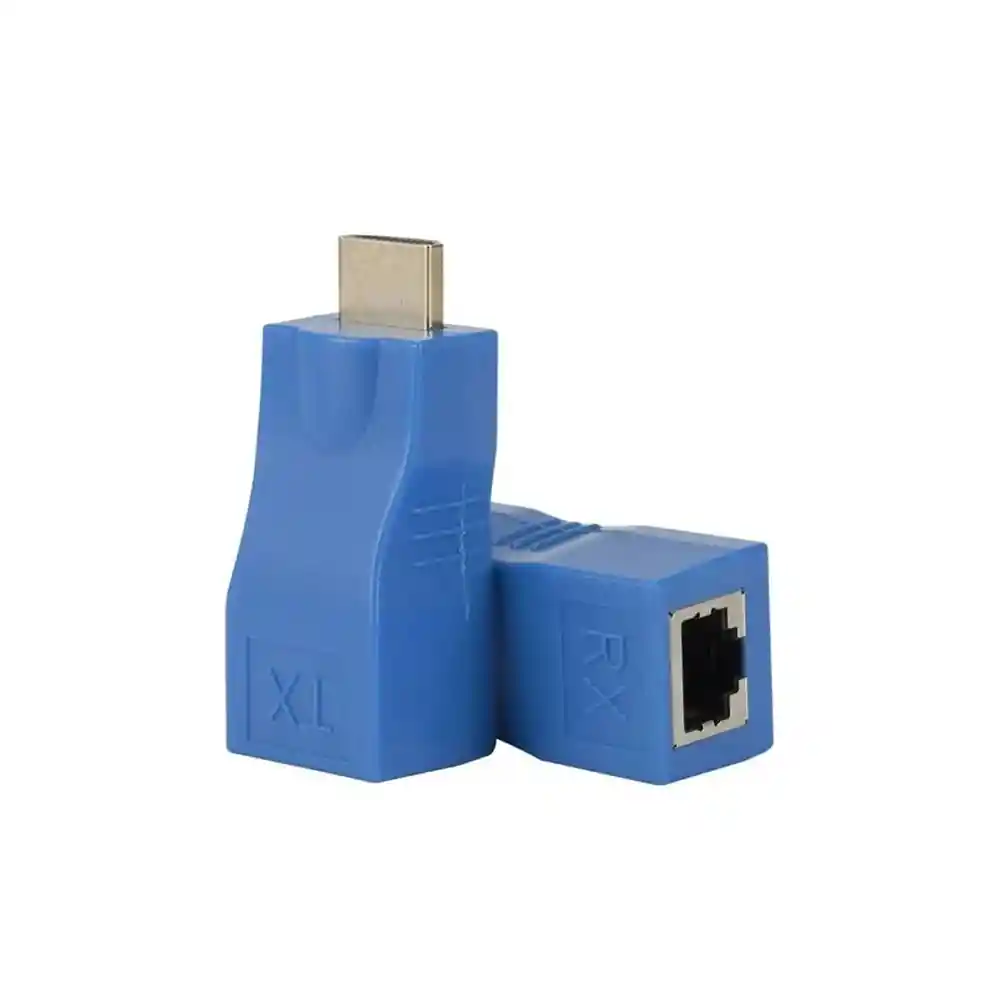 Conector Extensor Hdtv Cable Rj45 30 Metros 1080p