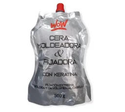 Cera Moldeadora Y Fijadora Wow X 500g Cojín