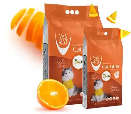 Arena Van Cat Naranja -5kg