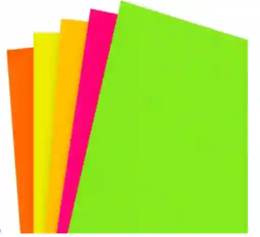 Cartulina Fluorescente 50x70 Und