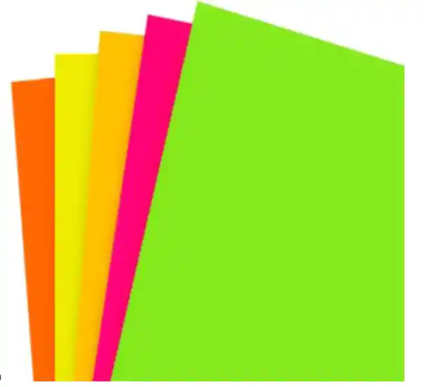 Cartulina Fluorescente 50x70 Und