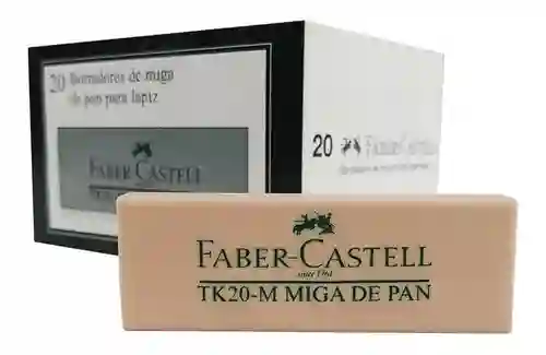 Faber Castell Caja Borrador Miga Panx 20