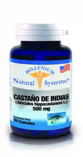 NATURAL SYSTEMS Castano De Indias 500 Mg 60 Cap