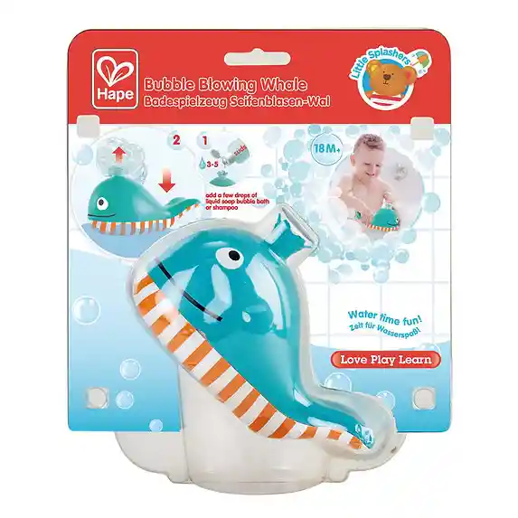 Burbujero Jueguete Para El Baño Ballena De Burbujas