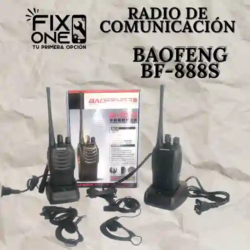 Radio De Comunicacion Baofeng Bf-888s *intercomunicador*
