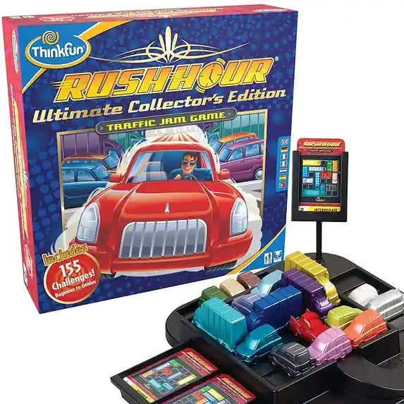 Juego De Mesa Rush Hour Deluxe Juego De Lógica Adultos Niños