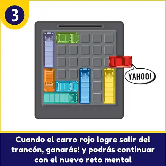 Juego De Mesa Rush Hour Deluxe Juego De Lógica Adultos Niños