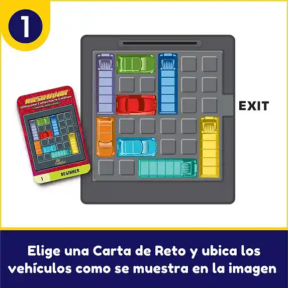 Juego De Mesa Rush Hour Deluxe Juego De Lógica Adultos Niños