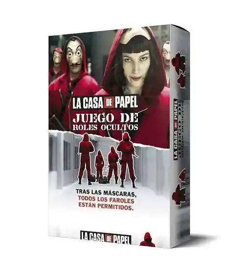 La Casa De Papel Juego De Mesa Roles Adultos Niños