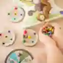 Juego De Mesa Niños Motricidad Fina Ardillas Colores