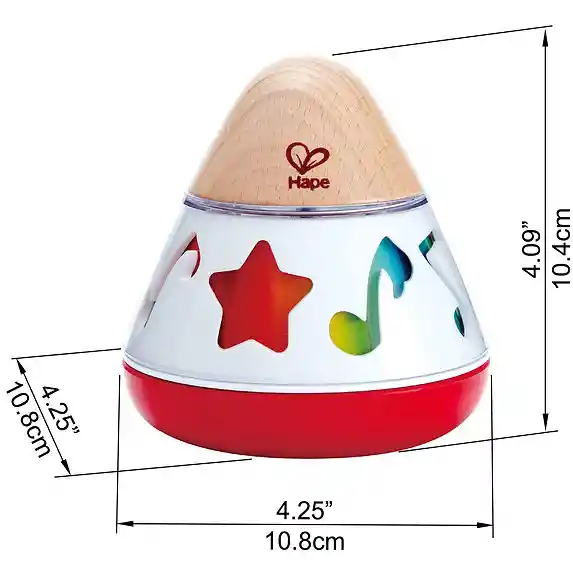 Caja Musical Juguete Para Bebé Giratoria Sensorial