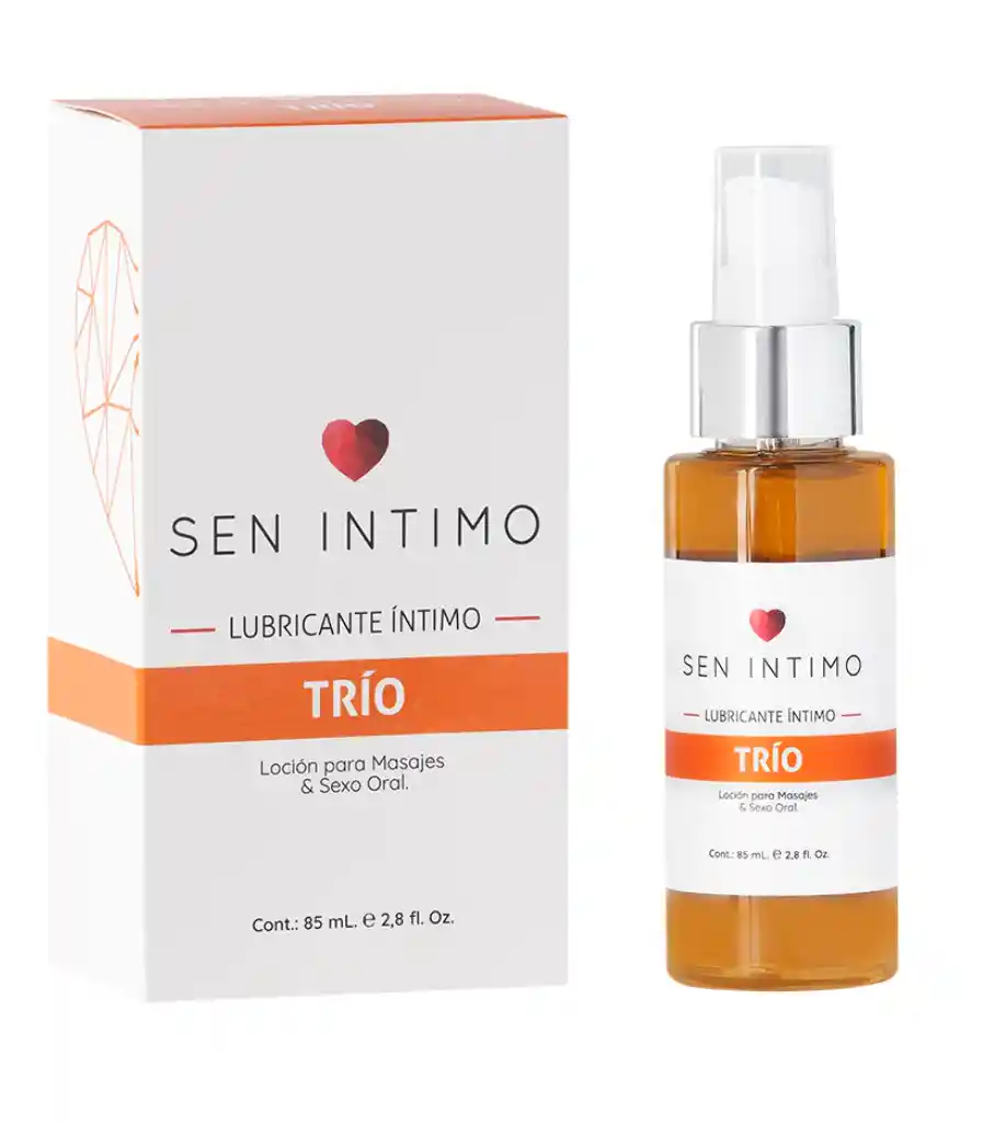 Lubricante Íntimo Trío Placer X 85 Ml