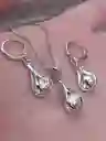 Juego De Plata 925, Joyería Aretes, Cadena Y Dije (jdp314)