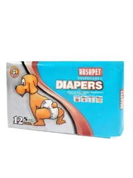 Hushpet Panales Diapers  Talla S Por 12 Und