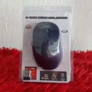 Mouse Inalambrico Negro Mgb-23