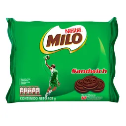 Milo Galletas Sándwich Rellena con Crema