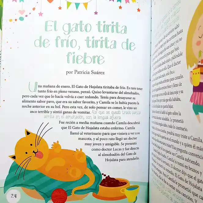 Libro Para Niños 26 Cuentos De Animales Niñas Bebe Didáctico