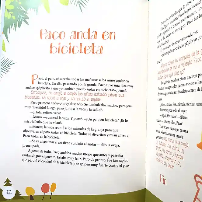 Libro Para Niños 26 Cuentos De Animales Niñas Bebe Didáctico