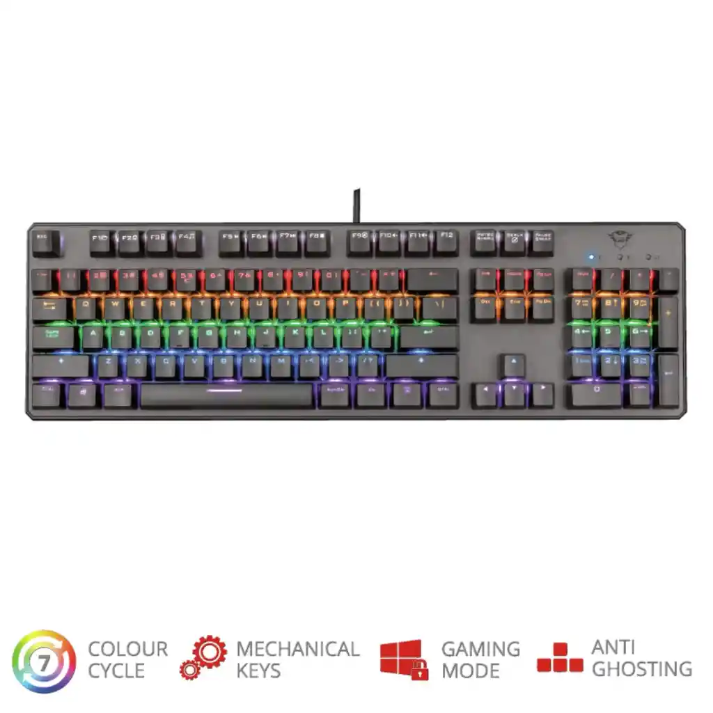 Teclado Mecanico Trust Gxt 865 Asta