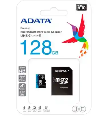 Adata Memoria Micro Sd128Gb Premier Uhs-I Class10 (A1 V10)