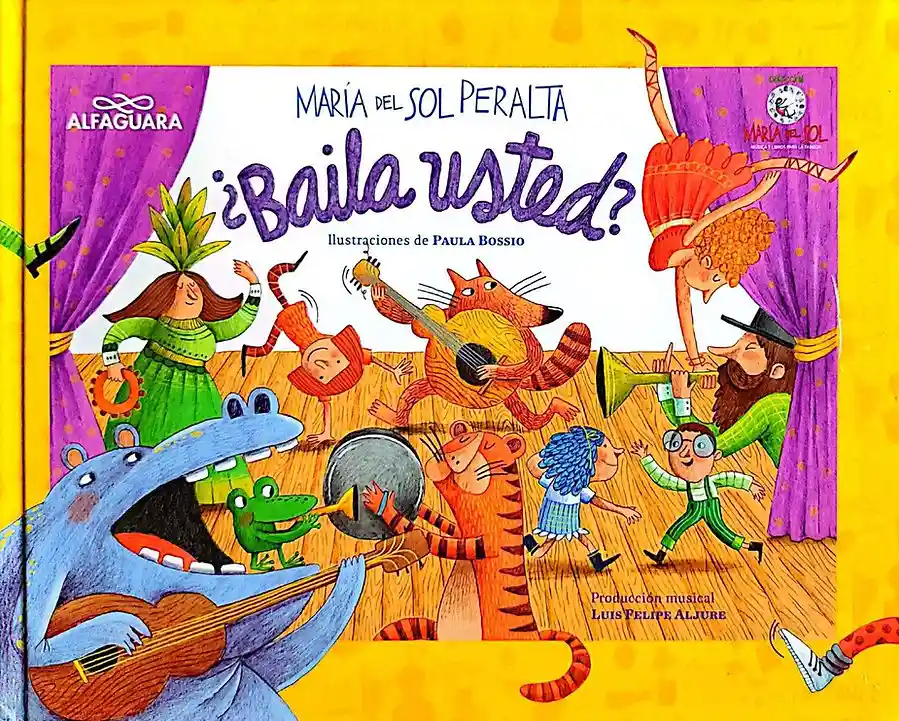 Libro Infantil ¿baila Usted? María Del Sol Peralta Niñas